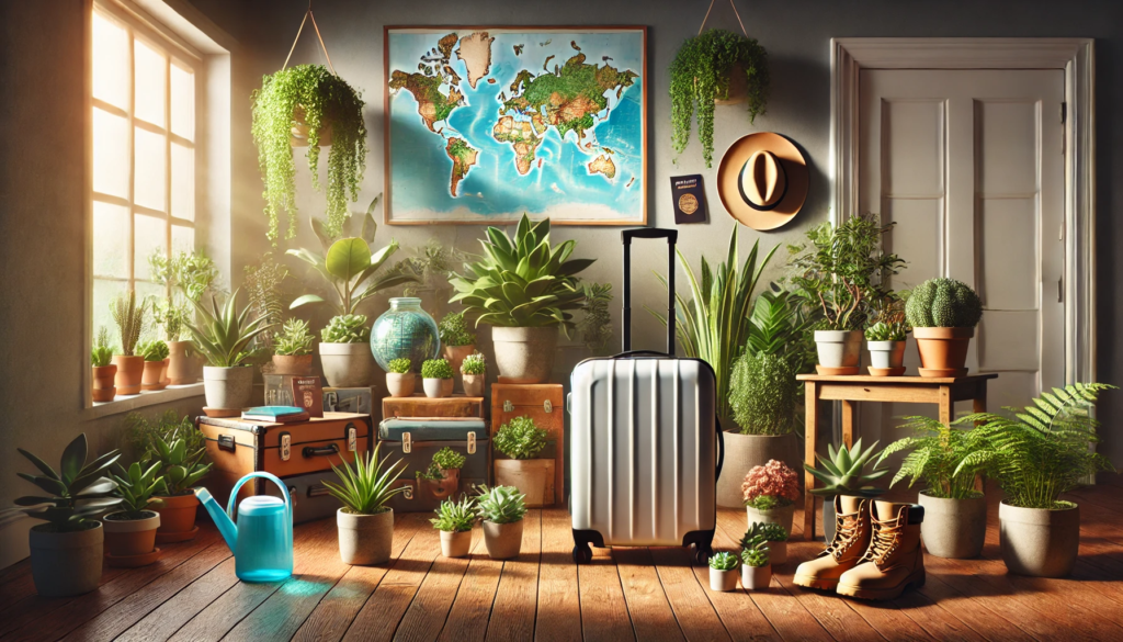 Comment s’occuper de ses plantes lors d’un voyage de plusieurs semaines ? Astuces pour les aventuriers