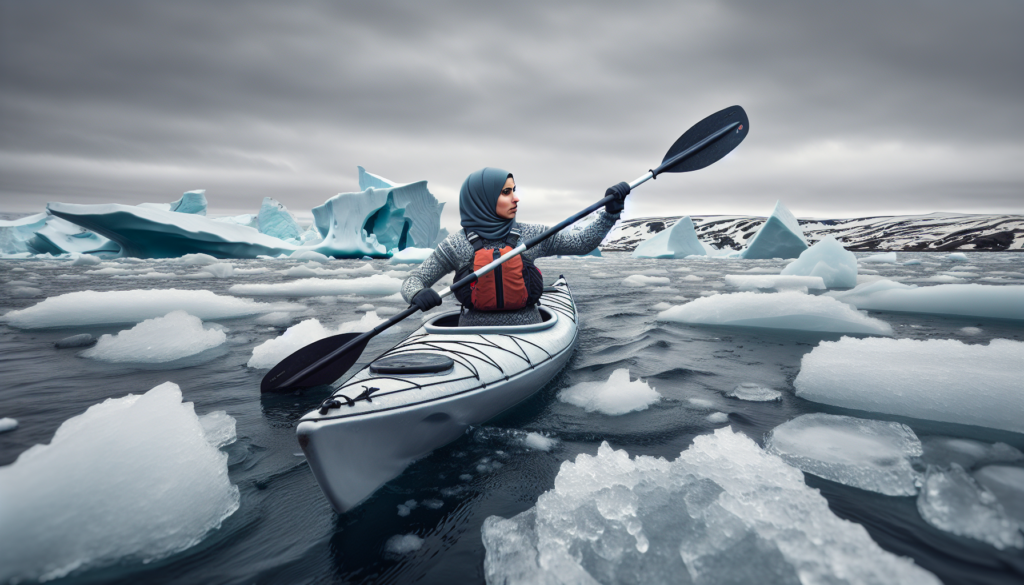 Mon aventure en kayak : icebergs géants et doigts gelés !