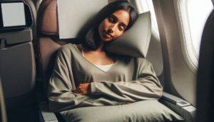 Techniques de sieste en avion : secrets pour une paix totale